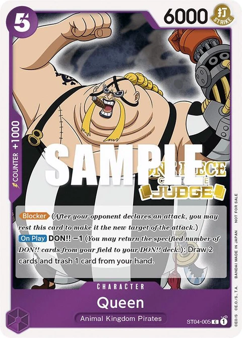 Queen (Judge Pack Vol. 2) - One Piece Card Game card