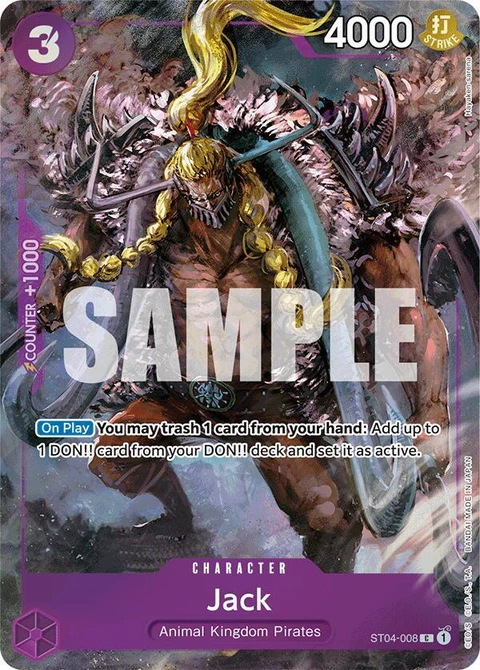 Jack (Premium Card Collection -BANDAI CARD GAMES Fest. 23-24 Edition-) - One Piece Card Game card