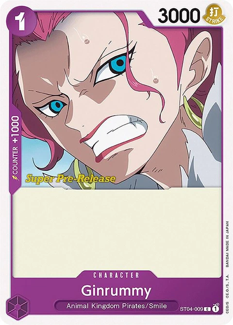 Ginrummy - One Piece Card Game card