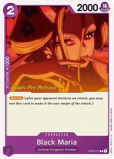 Black Maria - One Piece Card Game card