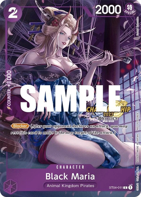 Black Maria (CS 2023 Celebration Pack) - One Piece Card Game card