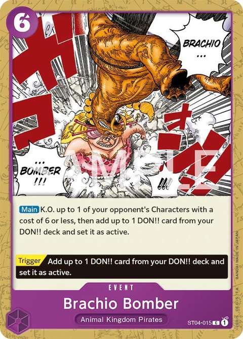 Brachio Bomber - One Piece Card Game card
