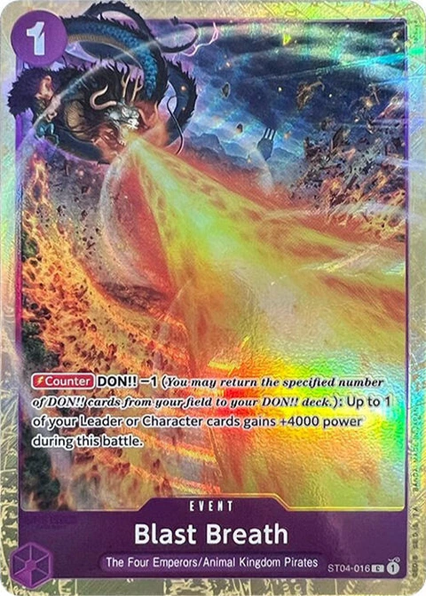 Blast Breath (Premium Card Collection -Best Selection Vol. 1-) - One Piece Card Game card