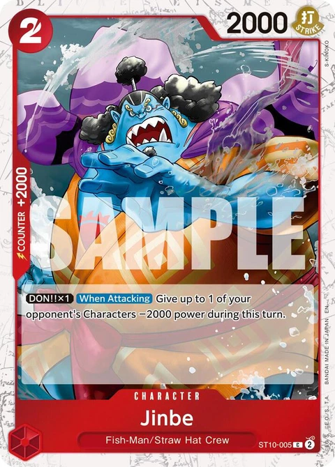 Jinbe (Pirate Foil) - One Piece Card Game card