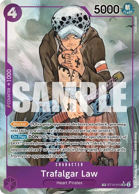 Trafalgar Law (TR) - One Piece Card Game card