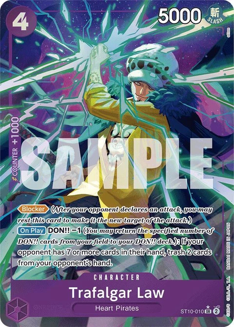 Trafalgar Law (Alternate Art) - One Piece Card Game card