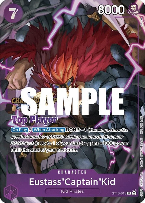 Eustass"Captain"Kid (CS 2023 Top Players Pack) - One Piece Card Game card