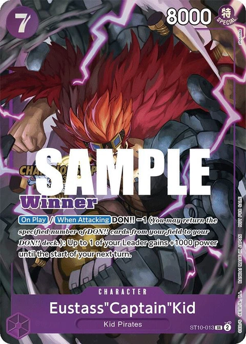 Eustass"Captain"Kid (CS 2023 Top Players Pack) - One Piece Card Game card