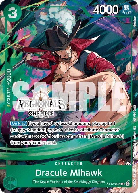 Dracule Mihawk (Regional Participation Pack 2026 Vol.1) - One Piece Card Game card