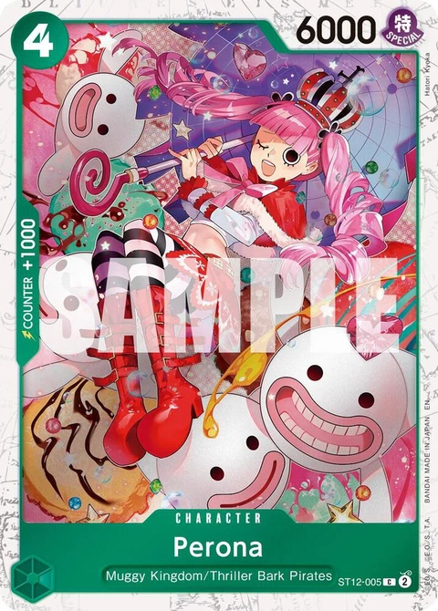 Perona (Pirate Foil) - One Piece Card Game card