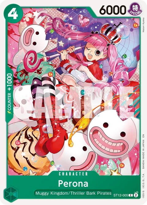 Perona (Reprint) - One Piece Card Game card
