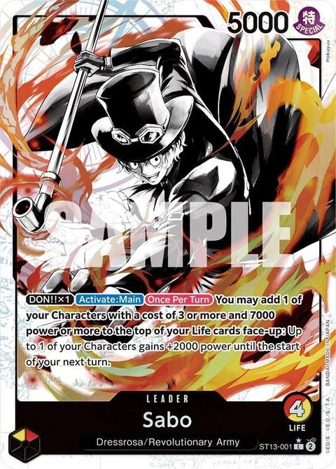 Sabo (Parallel) - One Piece Card Game card