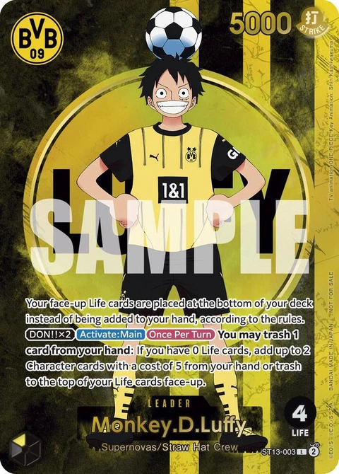 Monkey.D.Luffy (BVB x One Piece Campaign) - One Piece Card Game card