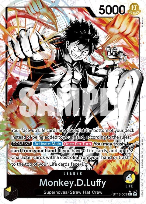 Monkey.D.Luffy (Parallel) - One Piece Card Game card