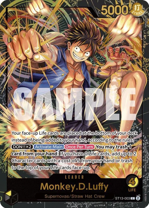 Monkey.D.Luffy (Premium Card Collection -Leader Collection-) - One Piece Card Game card