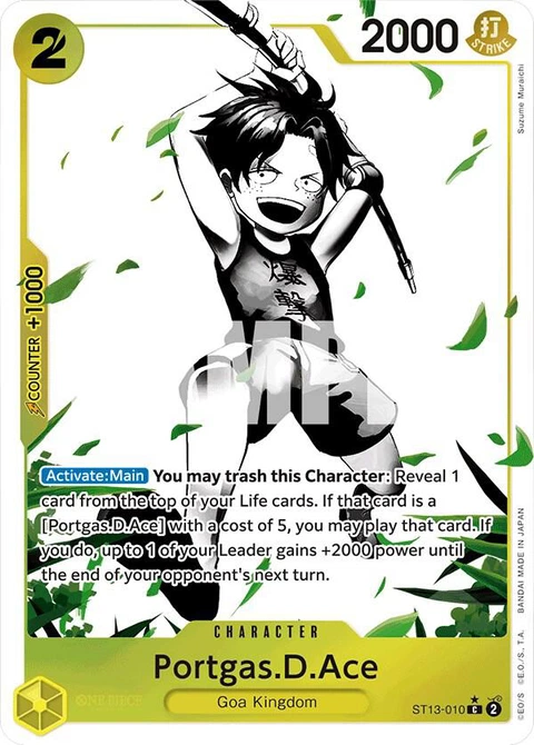 Portgas.D.Ace (Parallel) - One Piece Card Game card
