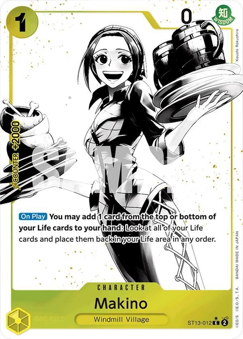 Makino (Parallel) - One Piece Card Game card