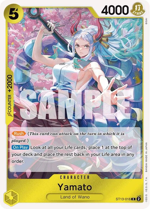 Yamato (Reprint) - One Piece Card Game card