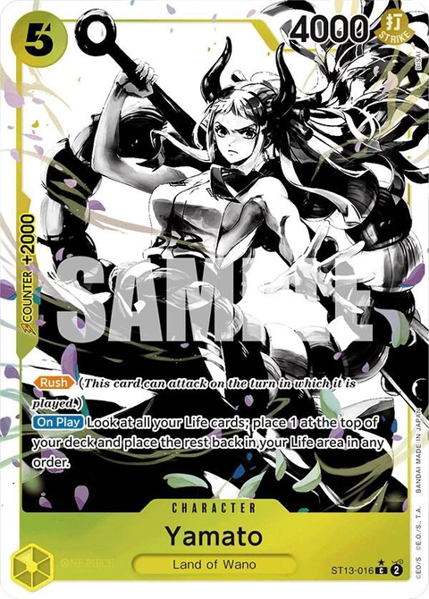 Yamato (Parallel) - One Piece Card Game card