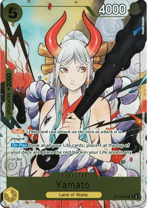 Yamato (Dash Pack 2025) - One Piece Card Game card