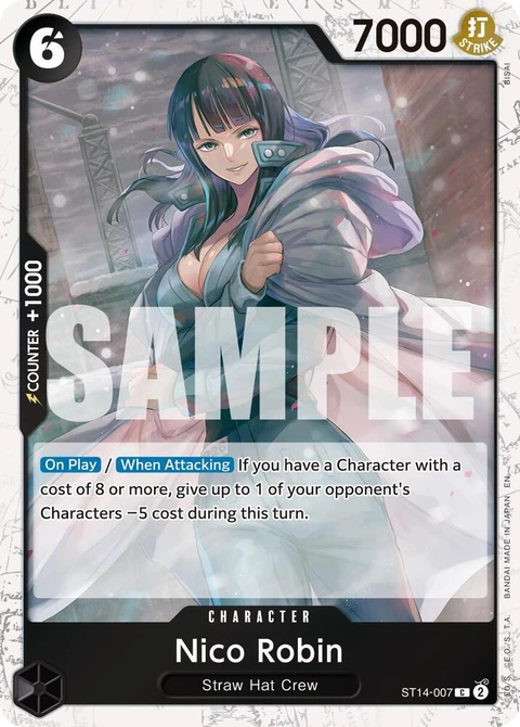 Nico Robin (Pirate Foil) - One Piece Card Game card