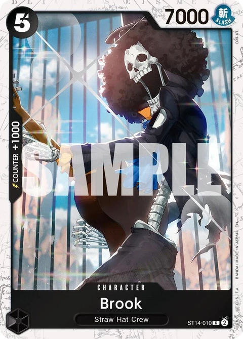 Brook (Pirate Foil) - One Piece Card Game card