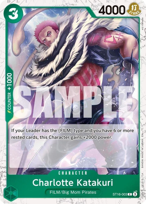 Charlotte Katakuri (Pirate Foil) - One Piece Card Game card
