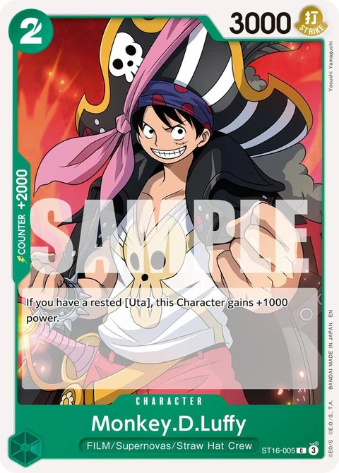 Monkey.D.Luffy (Reprint) - One Piece Card Game card