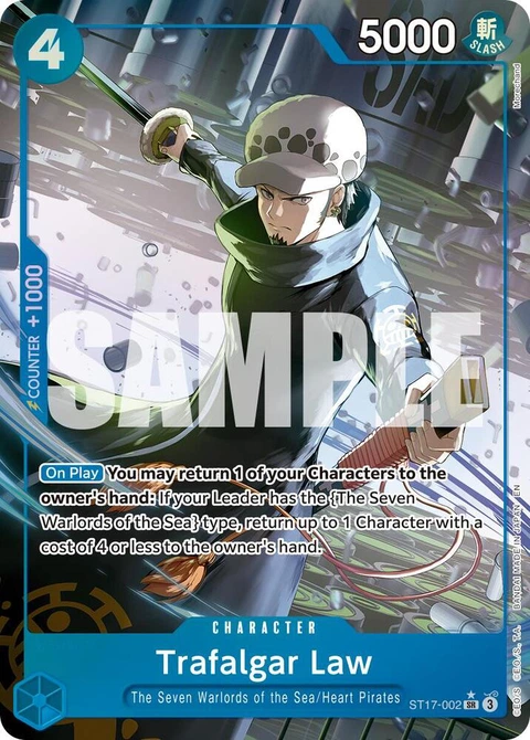 Trafalgar Law (Alternate Art) - One Piece Card Game card