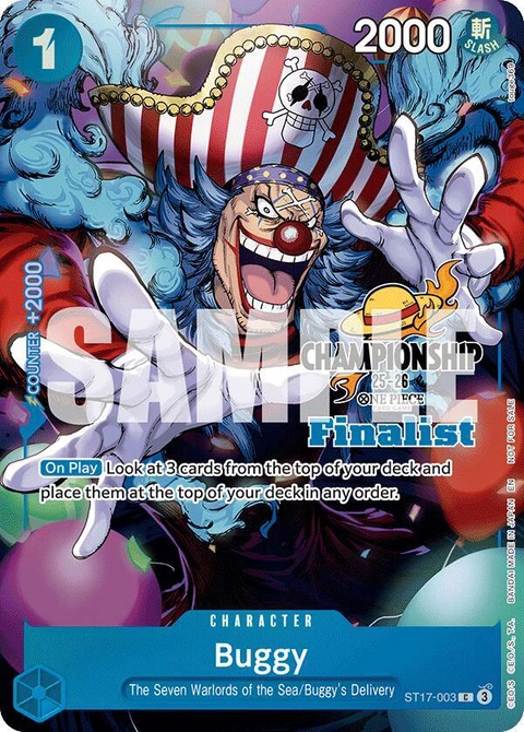 Buggy (CS 25-26 Finalist Card Set 1) - One Piece Card Game card