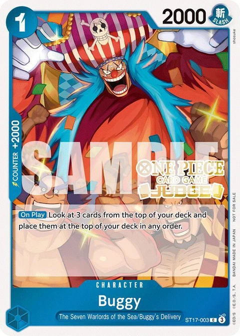 Buggy (Judge Pack Vol. 5) - One Piece Card Game card