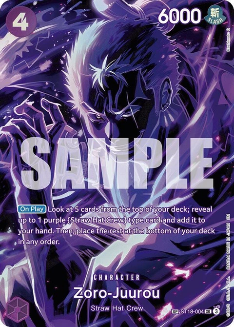Zoro-Juurou (SP) - One Piece Card Game card