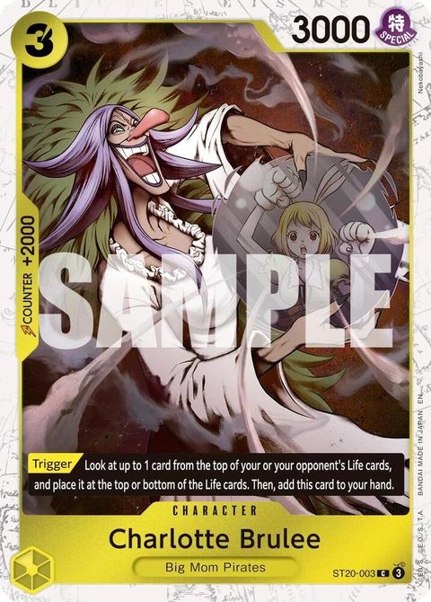Charlotte Brulee (Pirate Foil) - One Piece Card Game card