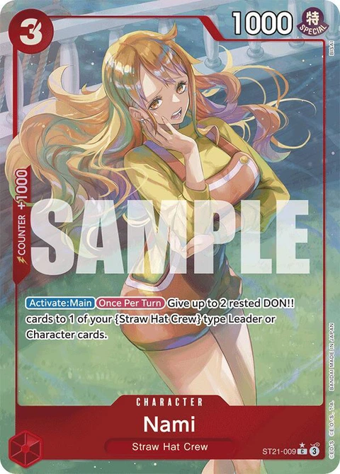 Nami (Parallel) - One Piece Card Game card