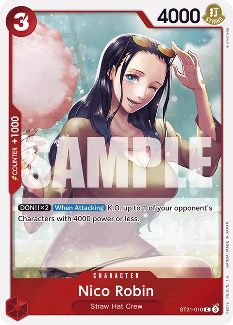 Nico Robin (Luffy Deck) - One Piece Card Game card