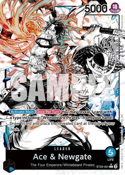 Ace & Newgate (Parallel) - One Piece Card Game card