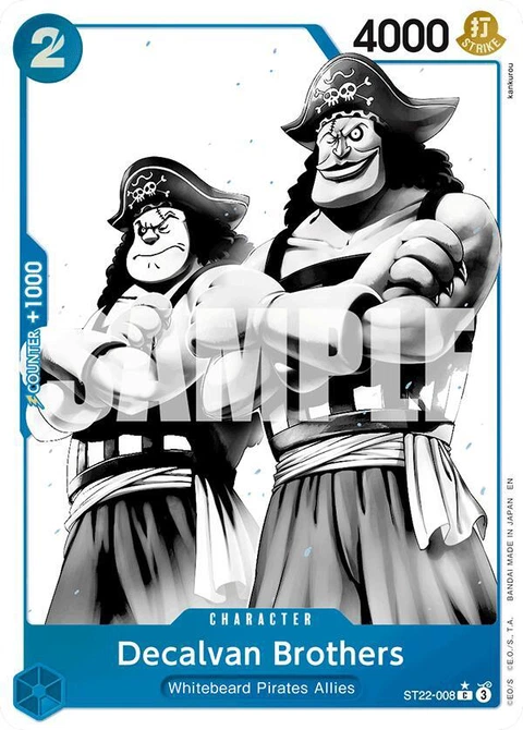Decalvan Brothers (Parallel) - One Piece Card Game card