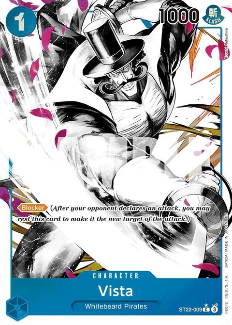 Vista (Parallel) - One Piece Card Game card