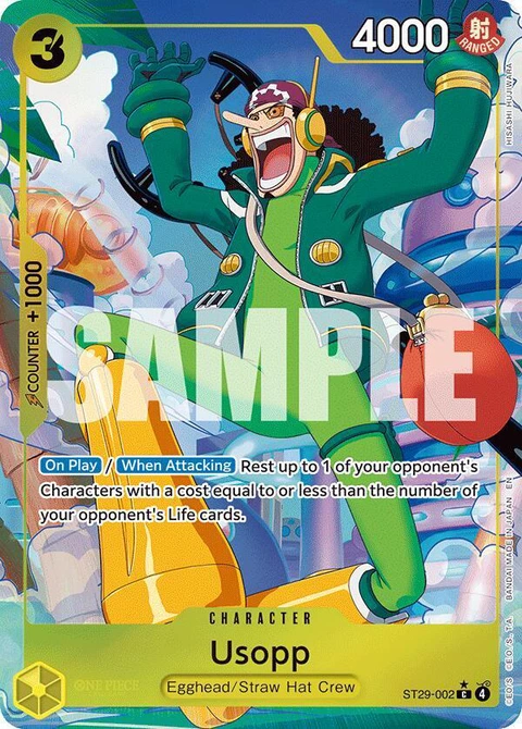 Usopp (Full Art) - One Piece Card Game card