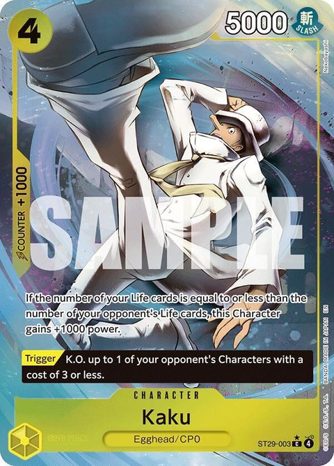 Kaku (Full Art) - One Piece Card Game card