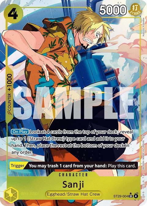 Sanji (Full Art) - One Piece Card Game card