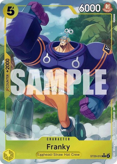 Franky (Full Art) - One Piece Card Game card