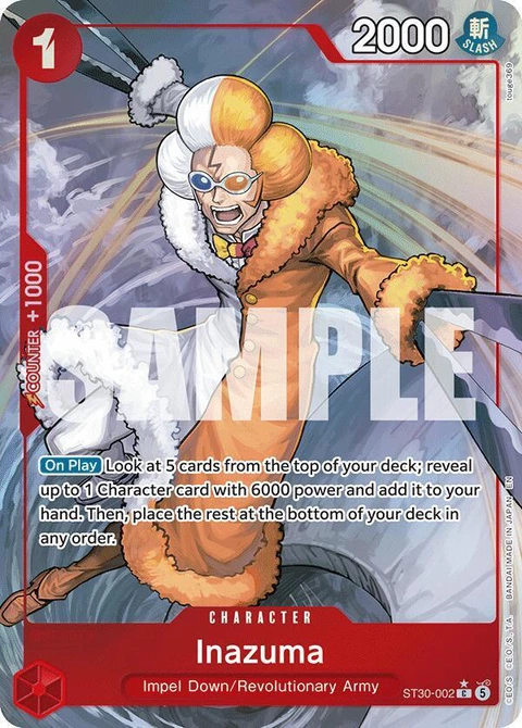 Inazuma (Full Art) - One Piece Card Game card