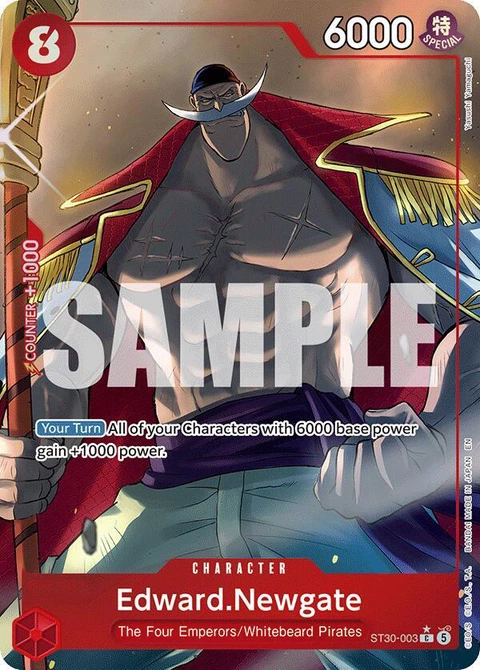 Edward.Newgate (Full Art) - One Piece Card Game card