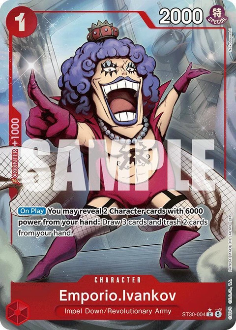 Emporio.Ivankov (Full Art) - One Piece Card Game card