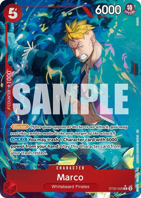 Marco (Full Art) - One Piece Card Game card