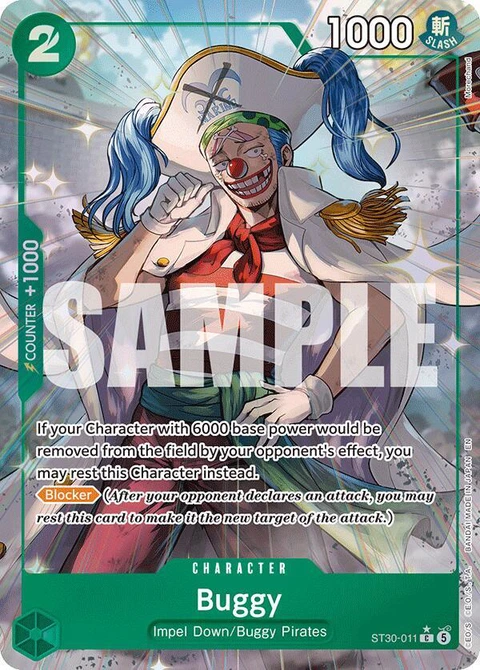 Buggy (Full Art) - One Piece Card Game card