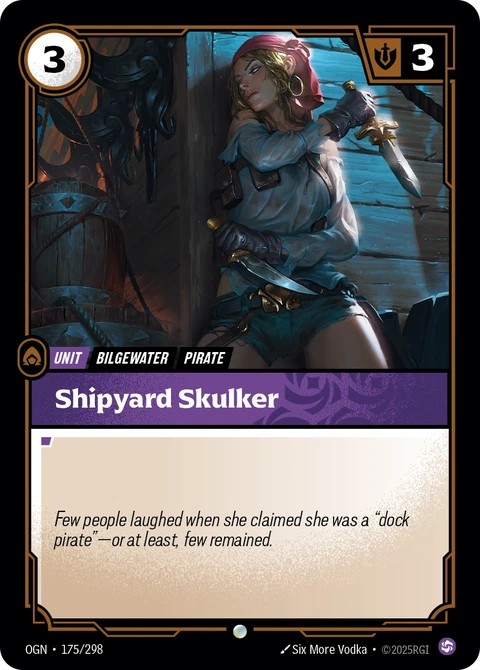 Shipyard Skulker - Riftbound card