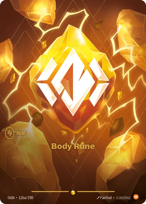 Body Rune - Riftbound card