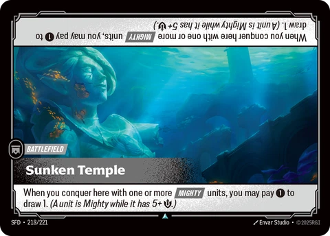 Sunken Temple - Riftbound card